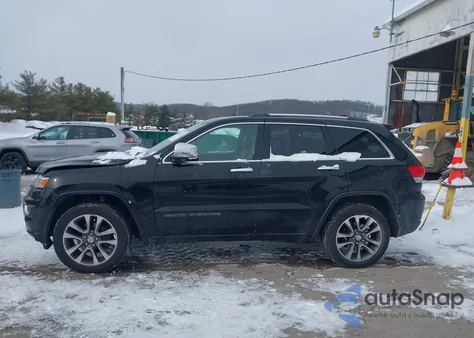 2018 Jeep Grand Cherokee Overland 4X4 z USA, uszkodzony, nr VIN 1C4RJFCG9JC453601